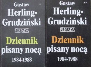 Gustaw Herling-Grudziński • Dziennik pisany nocą 1984-1988 [komplet]
