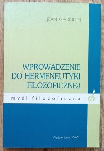 Jean Grondin • Wprowadzenie do hermeneutyki filozoficznej