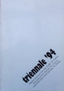 Międzynarodowe Triennale Grafiki 94 Kraków • Katalog wystawy