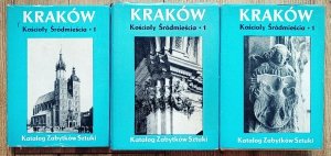 Katalog zabytków sztuki Kraków. Kościoły Śródmieścia 1 [komplet]
