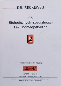 Dr. Reckeweg • 95 biologicznych specjalności. Leki homeopatyczne