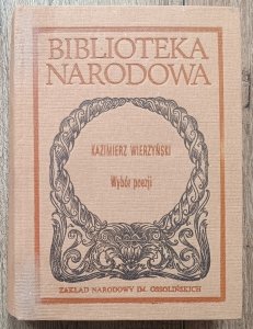 Kazimierz Wierzyński • Wybór poezji BN
