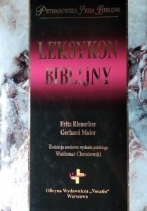 Fritz Rienecker • Leksykon biblijny