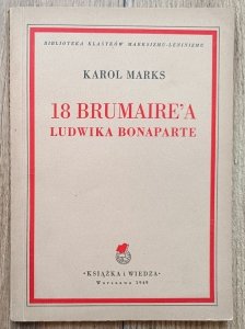 Karol Marks • 18 brumaire'a Ludwika Bonaparte