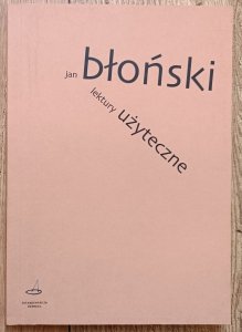 Jan Błoński • Lektury użyteczne