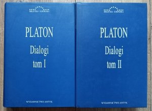 Platon • Dialogi 1/2 komplet