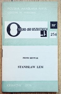 Piotr Krywak • Stanisław Lem