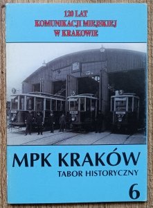 MPK Kraków. Tabor historyczny - zestaw 8 pocztówek