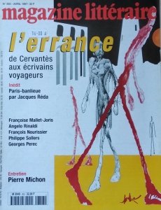 Magazine Litteraire • L'errance de Cervantes aux ecrivains voyageurs Nr 353