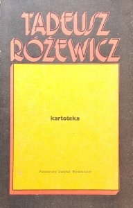 Tadeusz Różewicz • Kartoteka