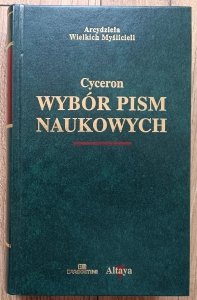 Cyceron • Wybór pism naukowych