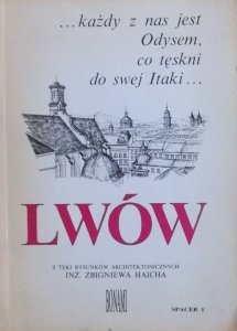 Z teki rysunków architektonicznych Zbigniewa Haicha • Lwów spacer 1