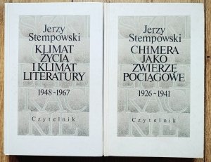 Jerzy Stempowski • Chimera jako zwierzę pociągowe. Klimat życia i klimat literatury