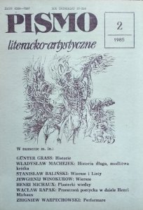 Pismo literacko-artystyczne 2/1985 • Gunter Grass, Henri Michaux