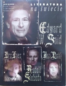 Literatura na Świecie 9-10/2008 • Edward W. Said, Rudolf Sloboda, Hezi Leskli
