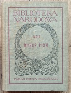 Tacyt • Wybór pism BN