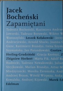 Jacek Bocheński • Zapamiętani