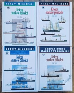 Bohdan Huras, Marek Twardowski • Księga statków polskich 1918-1945 [komplet]