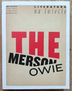 Literatura na Świecie 9-10/2013 (506-507) / Themersonowie