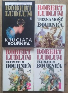 Robert Ludlum • Tożsamość, Krucjata i Ultimatum Bourne'a [komplet]
