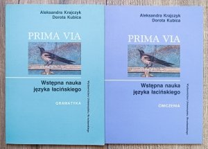 Prima Via: Wstępna nauka języka łacińskiego / Ćwiczenia + gramatyka
