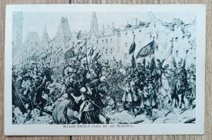 Wjazd króla Jana III do Wiednia [pocztówka lata 30ste]