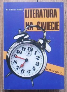 Literatura na Świecie 10-12/1992 (255-257) • Poezja i proza czeska