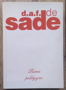 D.A.F. de Sade • Pisma polityczne