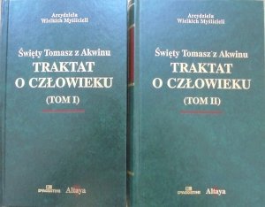 Święty Tomasz z Akwinu • Traktat o człowieku [zdobiona oprawa]