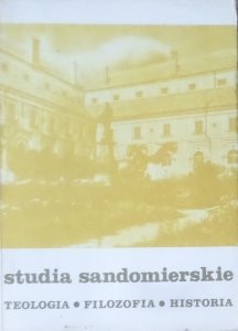 Studia sandomierskie • Tom I. 1980