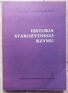 Maria Jaczynowska • Historia starożytnego Rzymu
