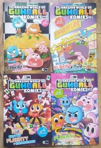 The Amazing World of Gumball Komiks 4 części