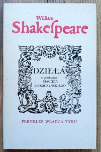 William Shakespeare • Perykles władca Tyru