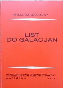 William Barclay • List do Galacjan