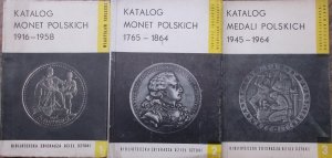 Władysław Terlecki, Tadeusz Jabłoński, Bolesław Minko • Katalog monet polskich 1765-1864, 1916-1958, 1945-1964