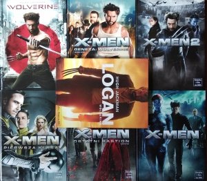 X Men Wolverine • 7 filmów • DVD