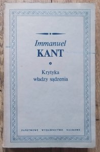 Immanuel Kant • Krytyka władzy sądzenia