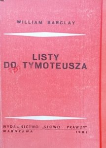 William Barclay • Listy do Tymoteusza