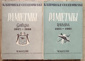 Kazimierz Chłędowski • Pamiętniki 1/2: Galicja Wiedeń 1843-1901