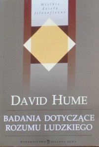 David Hume • Badania dotyczące rozumu ludzkiego