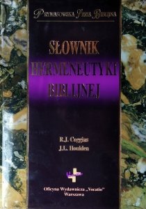 RJ Coggins • Słownik hermeneutyki biblijnej
