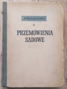 A. Wyszyński • Przemówienia sądowe