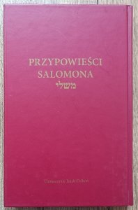 Izaak Cylkow • Przypowieści Salomona