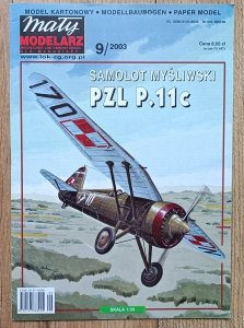Mały Modelarz 9/2003 / Samolot myśliwski PZL P.11c
