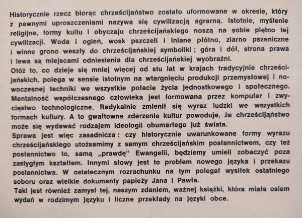 Klemens Brockmoller • Cywilizacja przemysłowa i religia