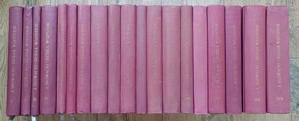 Juliusz Słowacki Dzieła wszystkie / komplet / pod redakcją Juliusza Kleinera