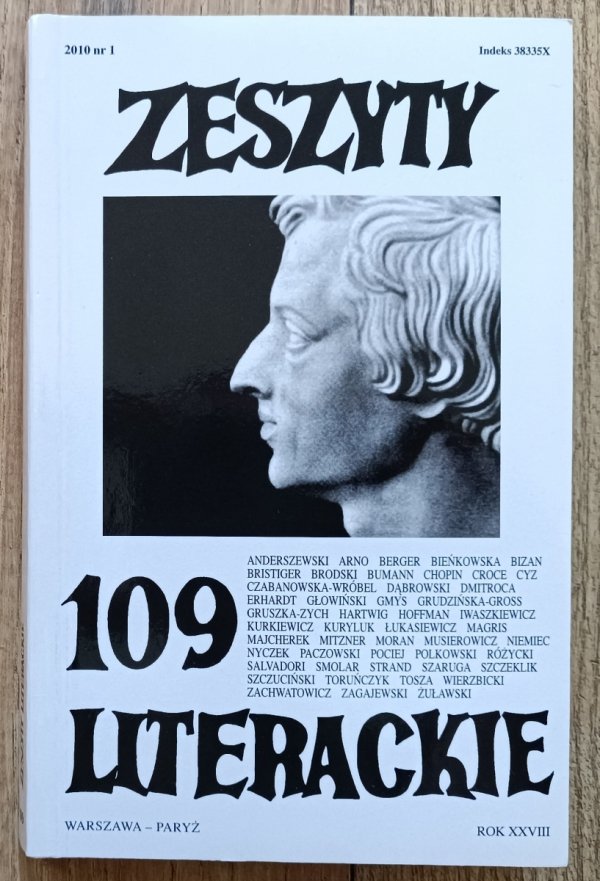 Zeszyty Literackie 109 1/2010 / Fryderyk Chopin