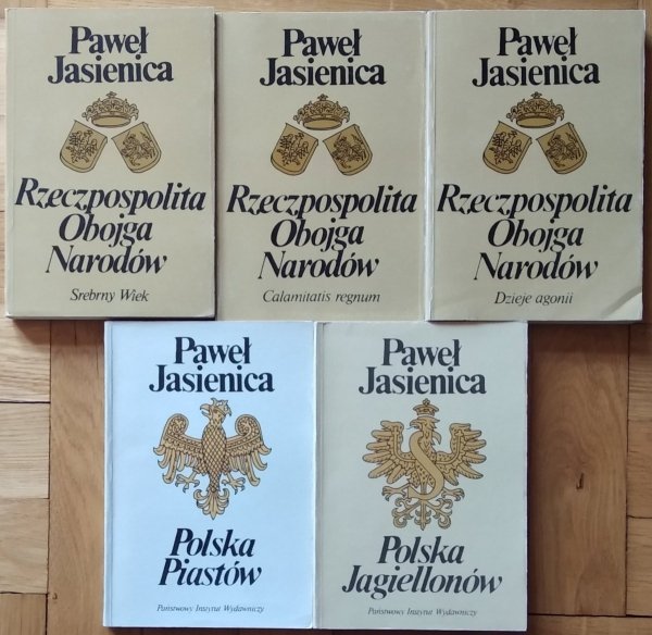 Paweł Jasienica • Polska Piastów. Polska Jagiellonów. Rzeczpospolita Obojga Narodów [komplet]