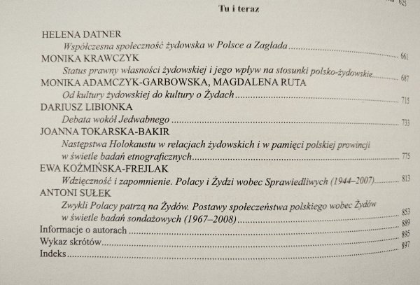 Następstwa zagłady Żydów. Polska 1944-2010