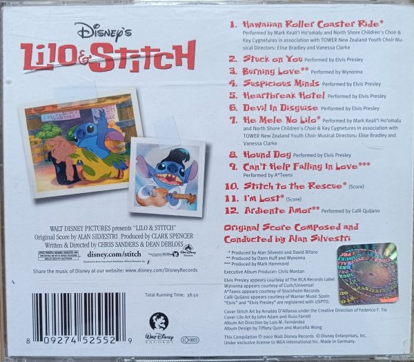 Lilo &amp; Stitch: Disney Original Soundtrack 2CD